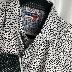 OXFORD STREET of  LONDON.Men shirt,dress shirt,two tone,modern fit,classy! Event